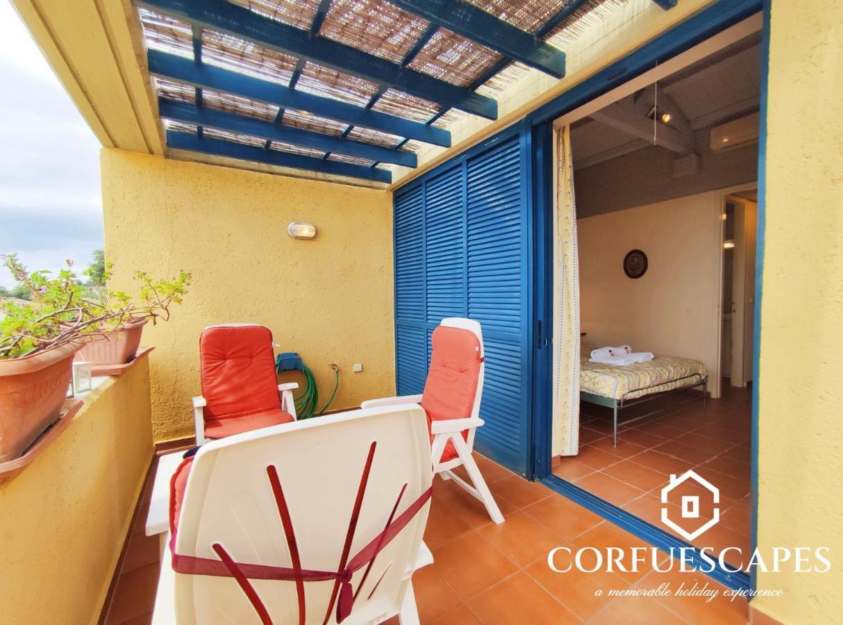Villa Mira el Mar by Corfuescapes Barbati Exterior foto