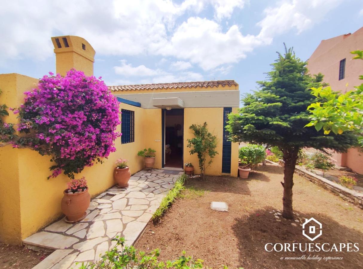 Villa Mira el Mar by Corfuescapes Barbati Exterior foto